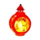 thumbnail image 1 of Linterna de vela decorativa navideña Linterna de vela Lámpara de mesa portátil Sala de estar Rojo, 1 of 9