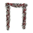 Vlemua Christmas Decorations Outside Red And White Holiday Trim Front