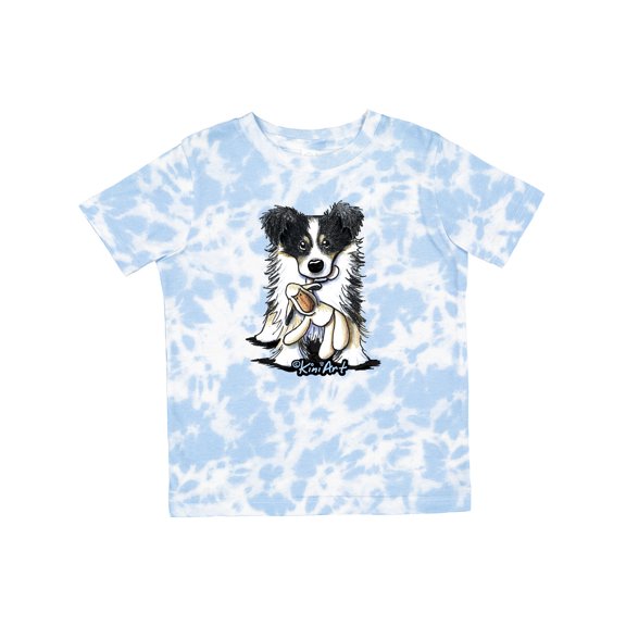 Inktastic Tri-color Border Collie Boys or Girls Toddler T-Shirt