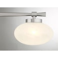 thumbnail image 6 of Barrow 3-Light Bathroom Vanity Light in Satin Nickel, 6 of 7