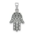 thumbnail image 7 of Sterling Silver Antiqued Hasma Pendant, 7 of 7