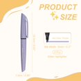 thumbnail image 2 of Uxcell Glitter Highlighter, 6 Pack Bling Water Based Round Tip Writing Marker Pens Cute Pastel Colored Highlighter Studying Supplies for Office Home Daily Use, Purple, 2 of 6