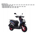 thumbnail image 3 of Juego Espejos para Motocicleta Italika Ws150 D125 D150 D175, 3 of 7