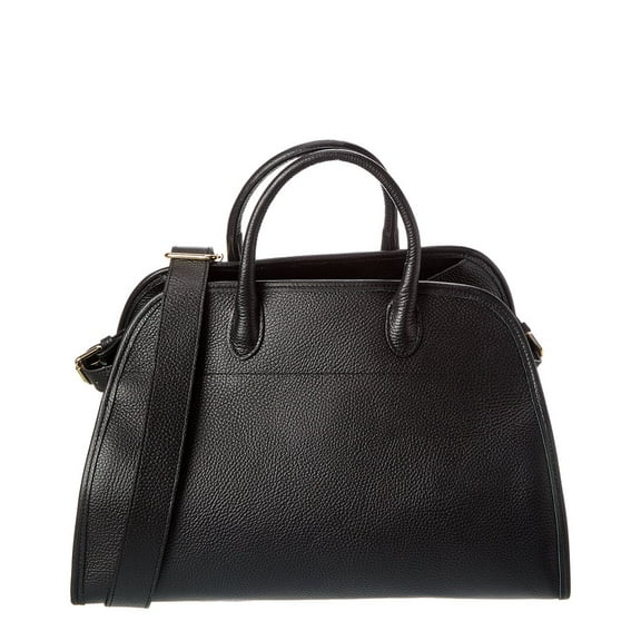 Isabella Rossetti Phoebe Leather Tote, Black