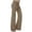 08#Khaki, variant on 2026 Wide Leg Cargo Pants Women High Waisted Bootcut Yoga Pants with Pockets Casual Plus Size Strethcy Flare Leggings Navy L