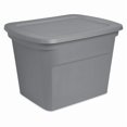thumbnail image 1 of Sterilite 68 L Tote Box - Grey, 68L, Grey, 1 of 4