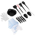 thumbnail image 1 of YSNOOWE 15Pcs Hair Dyeing Kit Assorted Color Durable Salon Supplies for Professional Hair Coloring Use, 1 of 6
