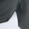 thumbnail image 5 of Antinious Men Solid Round Neck Arm Zip Short Sleeve Loose Daily Casual Tops, 5 of 5