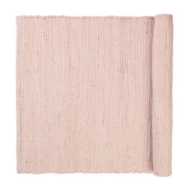 Blomus 65663 28 x 36 in. Solo Woven Area Rug, Rose Dust