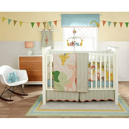 MiGi by Bananafish - Circus 3pc Crib Bedding Collection Set - Value Bundle