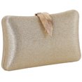 thumbnail image 2 of Bolso de mano brillante para fiesta, banquete, noche, con cadena, para mujer, 2 of 6