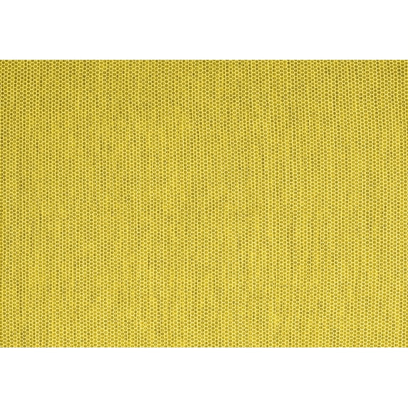 Ahgly Company Machine Washable Indoor Rectangle Abstract Yellow Contemporary Area Rugs, 8' x 12'