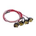 thumbnail image 3 of Fiocias 4 Pieces RC Car Top Light LED Roof Spotlight Upgrade Kit With Three Dynamic Lighting Modes PP Material Compatible With CH3 Remote Control Suitable for Crawler Car Off-Road Vehicle 4 Light, 3 of 8
