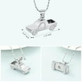thumbnail image 2 of Cremation Jewelry for Ashes Pick Up Truck Urn Necklace for Men Women Keepsake Ashes Necklace Pendent Ash Holder, 2 of 6