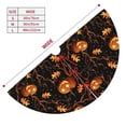 thumbnail image 3 of Lsque Halloween With Pumpkins Print Christmas Tree Skirt, Tree Skirt with Ties or Velcro, Perfect for Holiday Decorations, Halloween, and New Year-30", 3 of 7