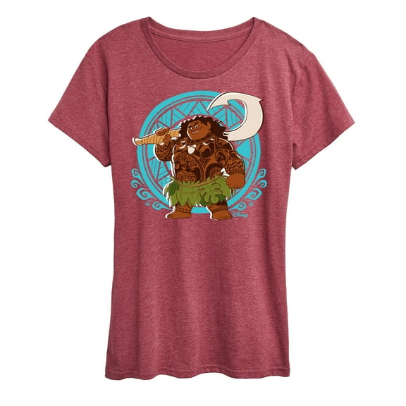 Moana - Maui Pattern  - Women's Short Sleeve Graphic T-Shirt
