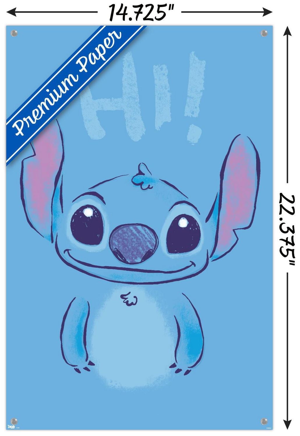 Disney Lilo and Stitch - Hi Wall Poster, 22.375" x 34"