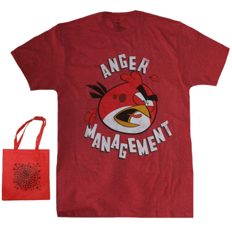 At understrege temperament Assassin Angry Birds Mens' Anger Management T-Shirt & Tote Multi-Pack Gift Set -  Walmart.com