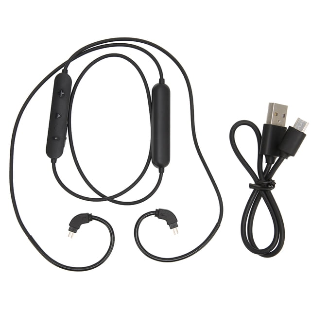 Replacement Cable For Headphones,Replace Upgrade Earphone Cable With Mic And Controller For Massdrop And Other 2 Pin In Ear Earphones