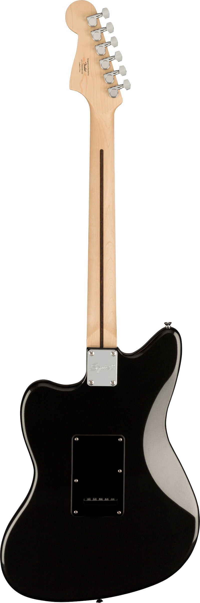 Fender Squier Affinity Jazzmaster - Metallic Black w/ Frontman 10G Amplifier