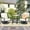 Beige, variant on NATURAL EXPRESSIONS 3 Piece Outdoor Bistro Set, Swivel Rocking Chairs Patio Conversation Furniture Set, Light Gray