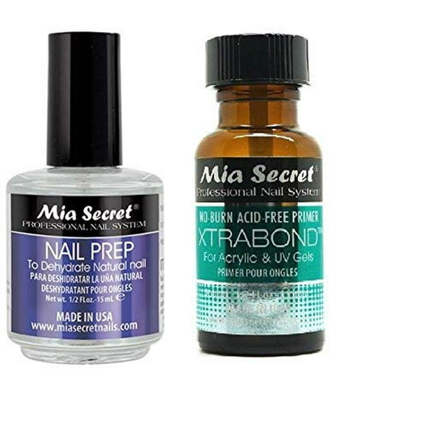 Mia Secret Professional Natural Nail Prep Dehydrate and Xtra Bond