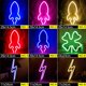 thumbnail image 1 of Venta al por mayor LED Neon Night Light Sign Wall Art Sign Night Lamp Regalo de cumpleaños de Navidad Wedding Party Wall Hanging Neon Lamp Home Decor Tan Jianjun unisex, 1 of 2