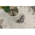 thumbnail image 3 of Lace Tablecloth Jacquard Table Runner Table Cloth Rectangle with Macrame Embroidered Floral Table Cover for Dining Home Party, 3 of 3