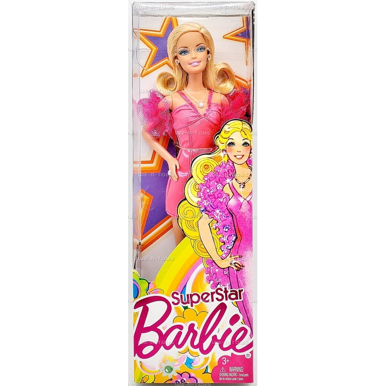 Mattel, Barbie Superstar Doll, T2408, Blonde Hair, Pink Gown