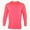 Pink, variant on PAKUSISUP Men's Long Sleeve Fishing Shirts UPF 50+ | Quick-Dry Sun Protection Shirts (Lightweight, 100% Polyester)