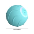 thumbnail image 4 of Pelota Rodante para Gatos Juguete Interactiva Eléctrica Interior () Azul, 4 of 4