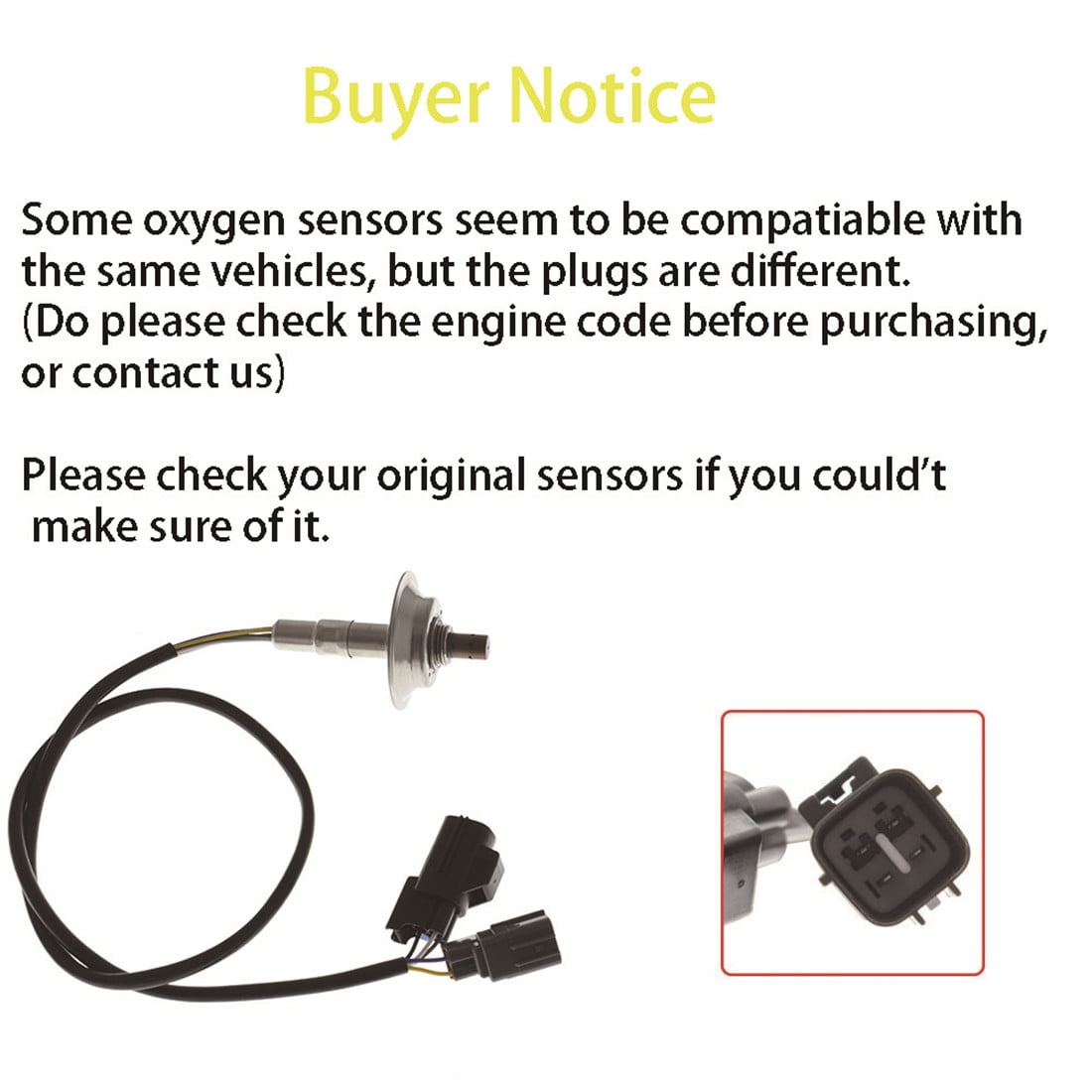 LABLT 234-5012 Upstream Oxygen O2 Sensor Replacement for 2007-2012 Mazda CX-7 2.3L