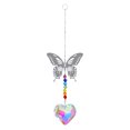 thumbnail image 1 of Crystal Butterfly Dragonfly SunCatcher Ventana Colgando Viento Chime Garden Prism, 1 of 6