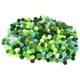 thumbnail image 1 of Uxcell 1000-Pack Pom Poms para Manualidades, 0.39" (10mm) Poliéster Serie Verde Suave y Esponjoso Bolas de Pompones Multicolor, 1 of 7