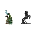 thumbnail image 1 of Estatua de , estante de escritorio, figura de resina, escultura de animal, figura decorativa creativa para oficina, decoración del hogar, ade, 1 of 8