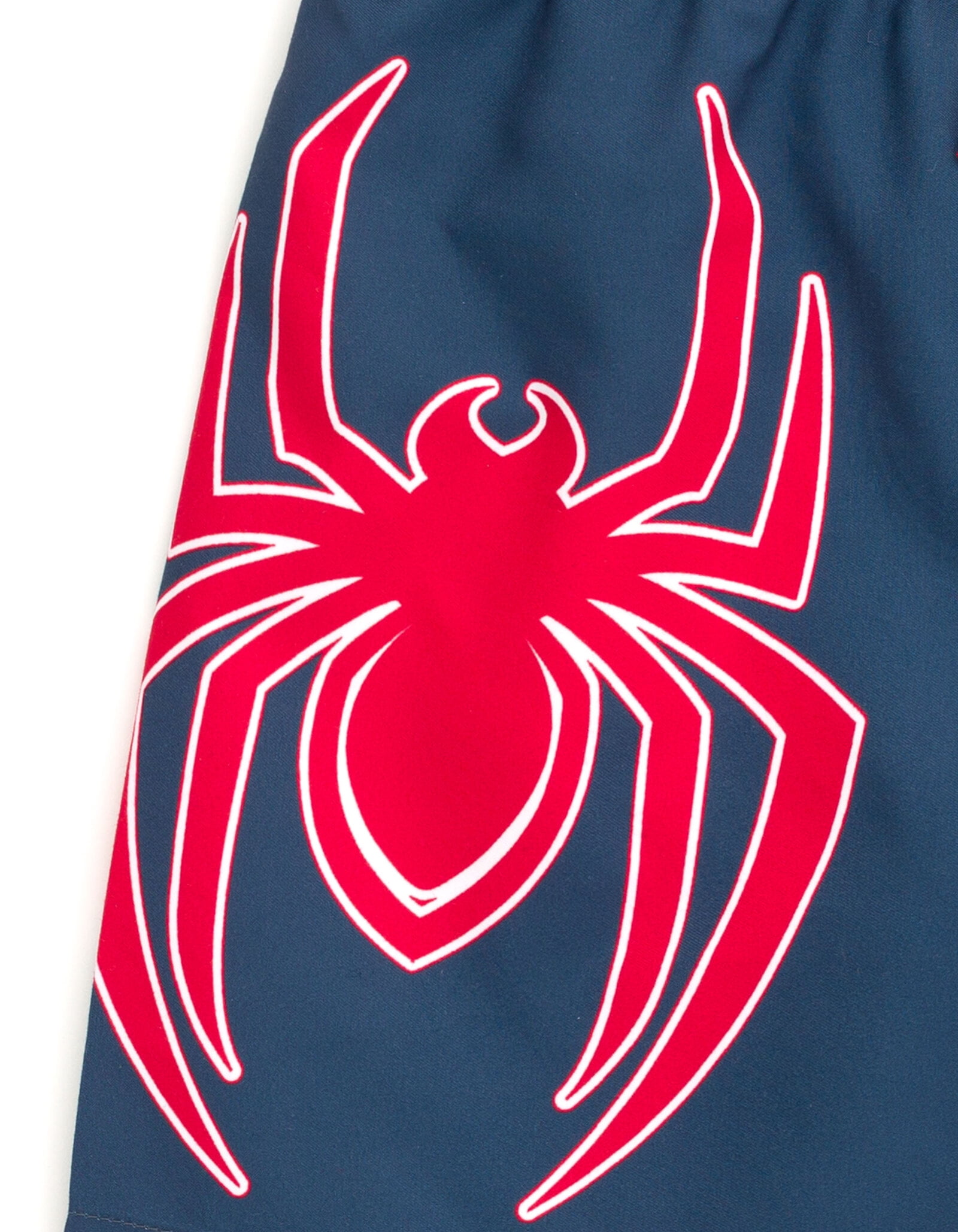 Marvel Spider-Verse Toddler Boys' Swimwear 2-Piece Rashguard and Swim Trunks Set Miles Morales Grey