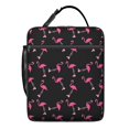 thumbnail image 5 of Flamingo Insulated Lunch Bag Box Teen Reusable Lunch Bag Fit Most Bento Boxes Cooler Tote Bag Office Hiking, 5 of 6