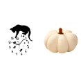 thumbnail image 1 of Reloj de pared,Reloj de pared de gato para sala de estar,dormitorio decorativo.,Reloj colgante de pared para cocina y baño moderno,Almohadas de calabaza de Halloween,Almohadas de calabaza de, 1 of 8