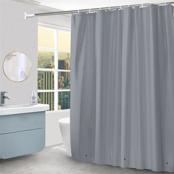 Bathroom Decor, Shower Curtain Liner Plastic Shower Liners Waterproof Shower Curtains For Bathroom With Magnets And 12 Hooks, Women Gifts