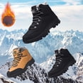thumbnail image 4 of NOKIO Men'S Snow Walking Anti-Skid Shoes Men'S Snow Hike High-Top Boots Men'S Snow Exploration Boots Warm And Snow Boots Fashion In Cold Men'S Winter Fashion Boots, 4 of 4