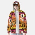 thumbnail image 2 of Kdxio Happy Halloween 4 Print Women Men Sun Protection UPF 50+ Jackets Zip Up Long Sleeve Hoodie Hiking Lightweight with Pockets, 2 of 7