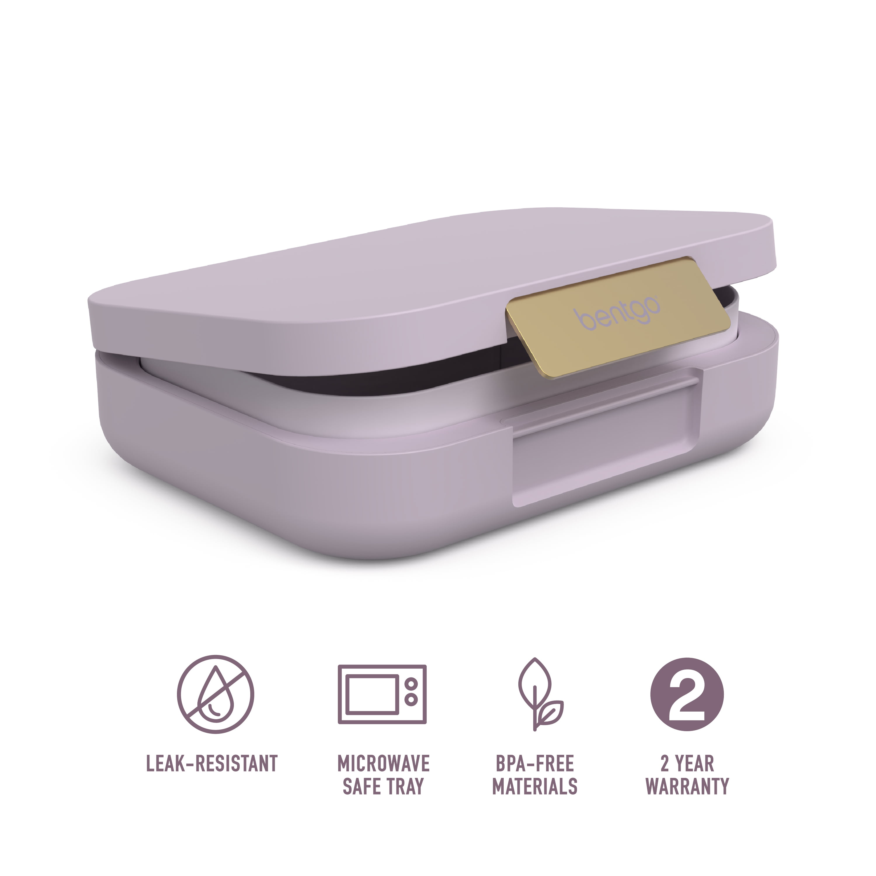 Bentgo Modern Leak-Resistant Lunch Box, 2 Pack