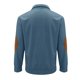 thumbnail image 4 of Blusa y camisa de manga larga con cuello alto para hombre, estilo casual, con estampado de palmeras color cacao, deportiva, con cuello alto, botones y patchwork, de poliéster., 4 of 8