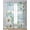 White Green Blue, variant on Spring Floral Sheer Curtains 63 Inch Length 2 Panels Set for Living Room/Bedroom, Daisy Eucalyptus Leaves Watercolor Rustic Kitchen Curtains Grommet Semi-Sheer Curtains Window Treatments 42"x63"x2
