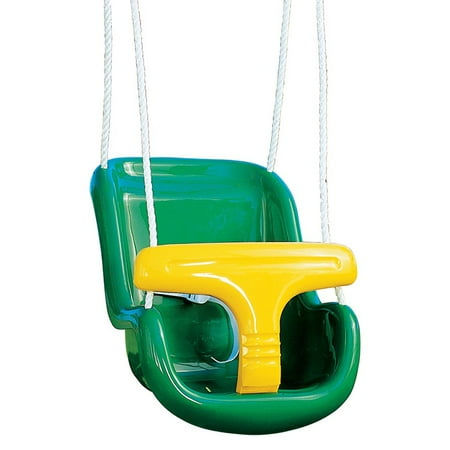 Playtime Swing Sets Molded Infant With Rope Green Yellow Playtime Swing Sets Molded Infant With Rope Green Yellow