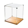 thumbnail image 1 of Transparent Display Case Practical Decoration Stable Multipurpose Storage Organizer for Action Figures Living Room Office Model Countertop 30cmx20cmx20cm, 1 of 8