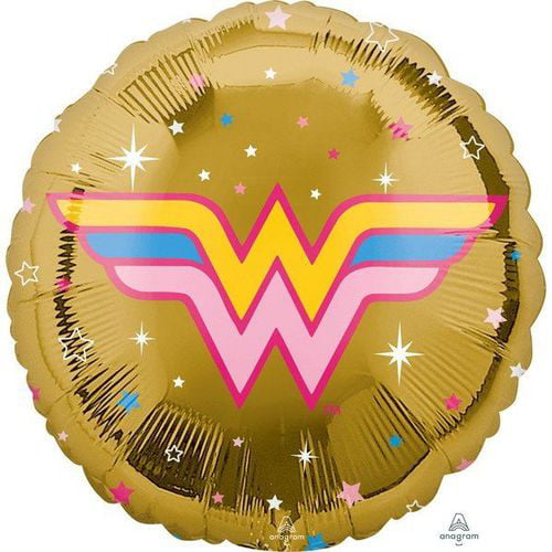 17" Wonder Woman Mylar Foil Balloon Party Decorating Supplies 
