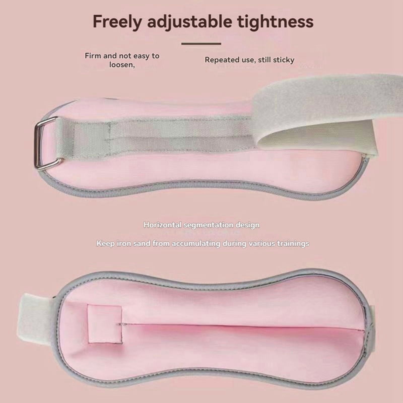 Wrist Leg Weights Wrist Sandbag Ankle Weights Fitness Equipment Portable Sandbag Ankle Strength Training Wrist Weights B,1pair * Sandbag,Magic Black