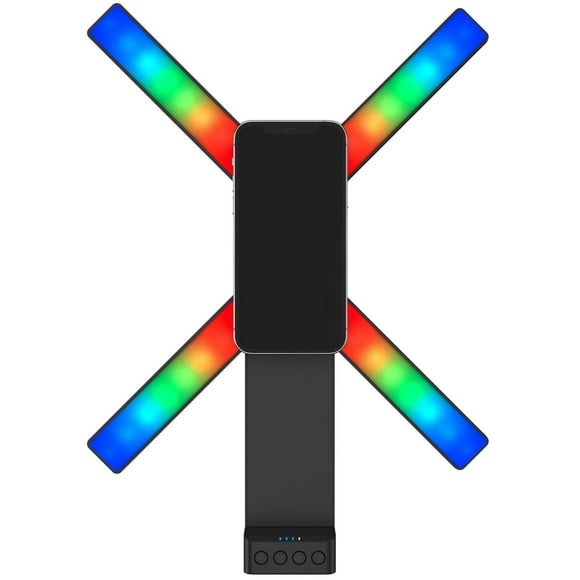 onn. Portable Spray Light with 4 Adjustable LED Arms