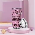 thumbnail image 5 of Scream Tumbler,Scary Movie Halloween Tumbler for Women Girls,Ghostface Tumbler Spooky Vibes 20 OZ Horror Scary Face Theme Decor Insulated Cup with Lid,Vacuum Stainless Steel Coffee Mug Stemless Cup, 5 of 7